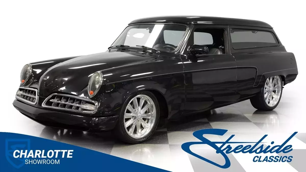 classic vintage chrome automatic transmission overdrive modern fuel injection gh 1954 Studebaker Wagon Restomod