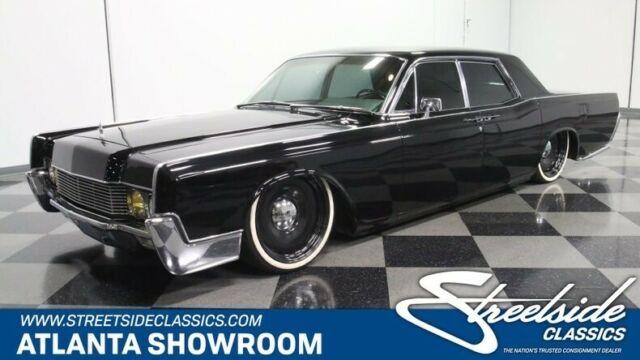 classic vintage chrome black lowered airbags ls2 v8 1966 automatic 1966 Lincoln Continental Restomod