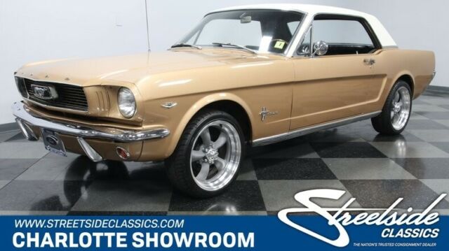 classic vintage chrome black vinyl interior stang FoMoCo manual transmission 1966 Ford Mustang --