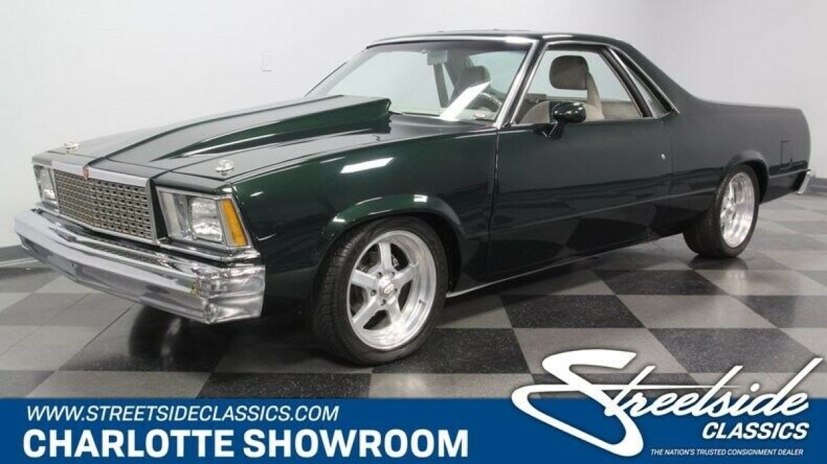 classic vintage chrome Boyd Coddington chevy Edelbrock restored 1979 Chevrolet El Camino Restomod