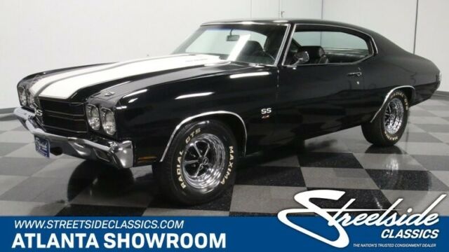 classic vintage chrome chevy big block 454 v8 ss 4 speed manual transmission bla 1970 Chevrolet Chevelle SS 454