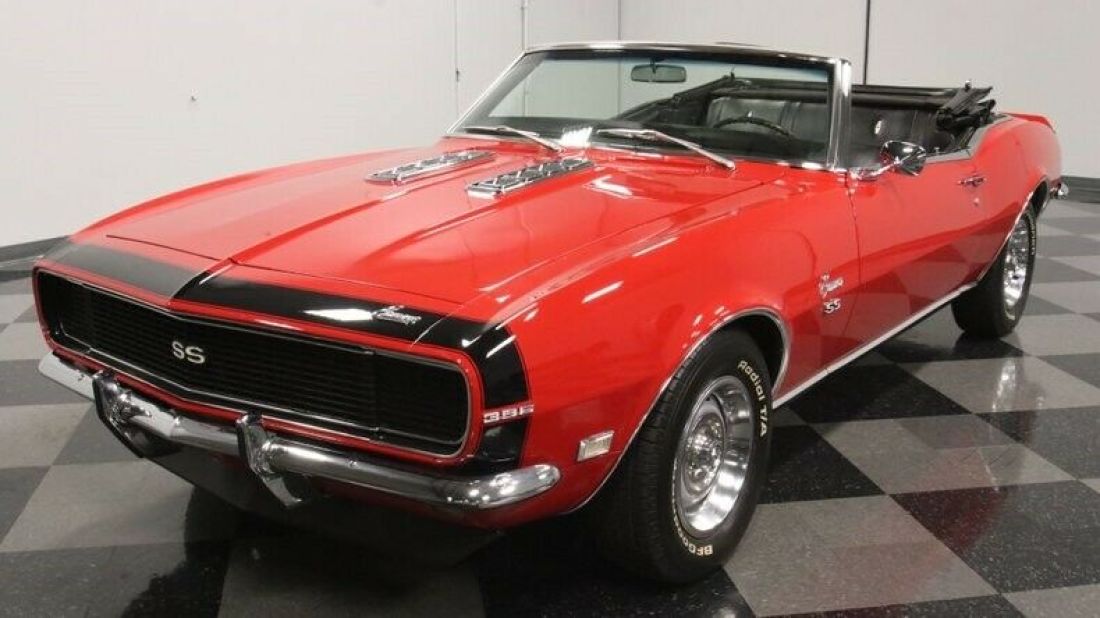 1968 Chevrolet Camaro RS/SS Convertible - photo 6