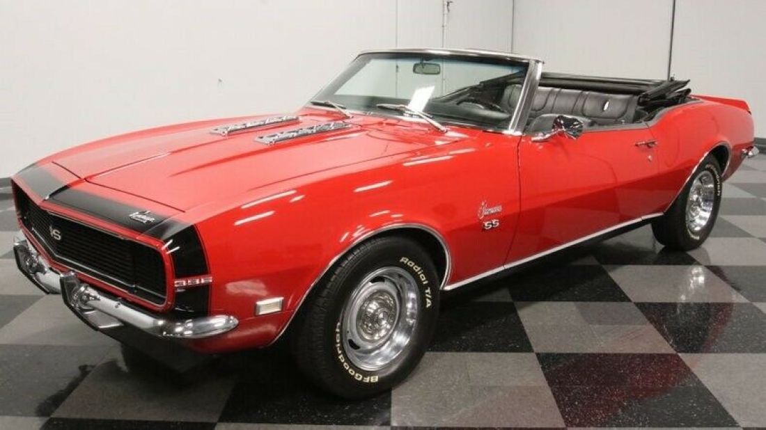 1968 Chevrolet Camaro RS/SS Convertible - photo 7