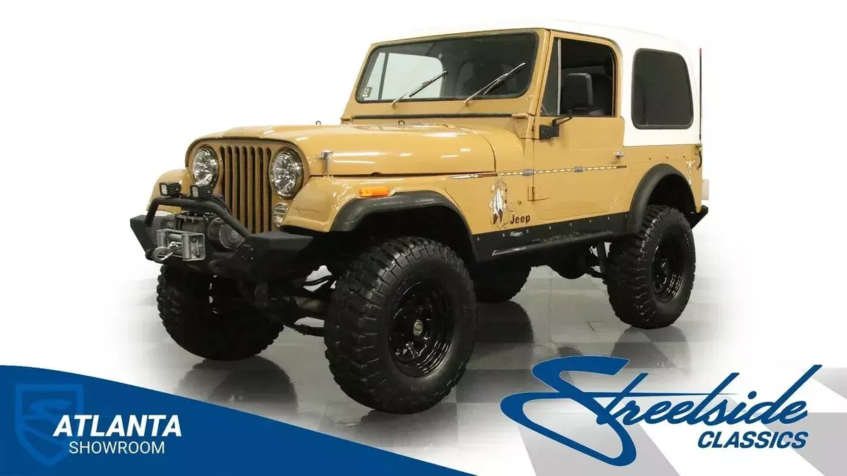 classic vintage chrome cj7 mopar 304 v8 auto transmission 4x4 1978 Jeep CJ