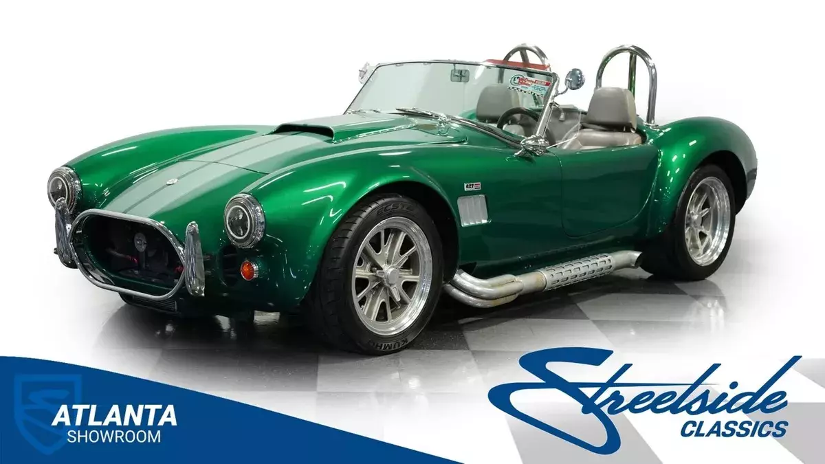 classic vintage chrome cobra hunter 351 windsor v8 auto transmission shelby 1967 Shelby Cobra Hunter Replica
