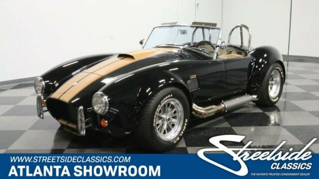 classic vintage chrome cobra shelby backdraft stroked 393 5 speed manual black 1965 Shelby Cobra Backdraft Racing