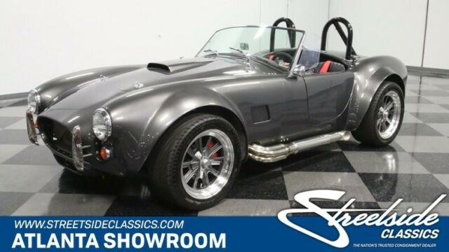 classic vintage chrome cobra shelby factory five 302 small black v8 5 speed manu 1965 Shelby Cobra Factory Five