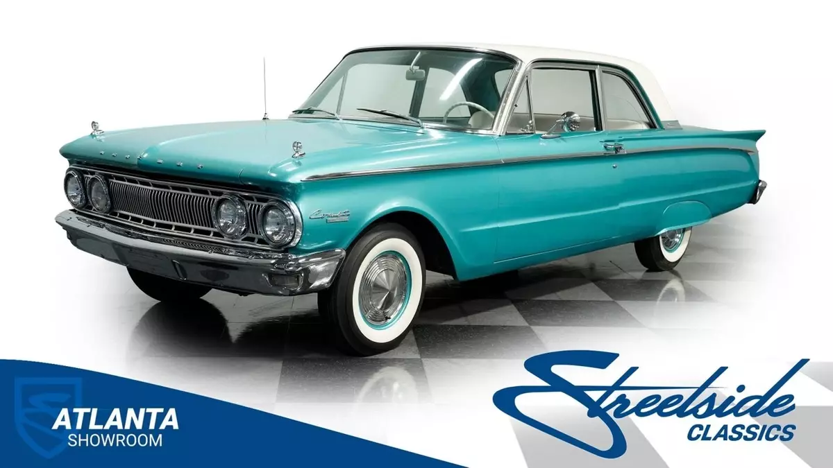 classic vintage chrome comet custom 170 inline 6 cylinder manual transmission 1962 Mercury Comet Custom