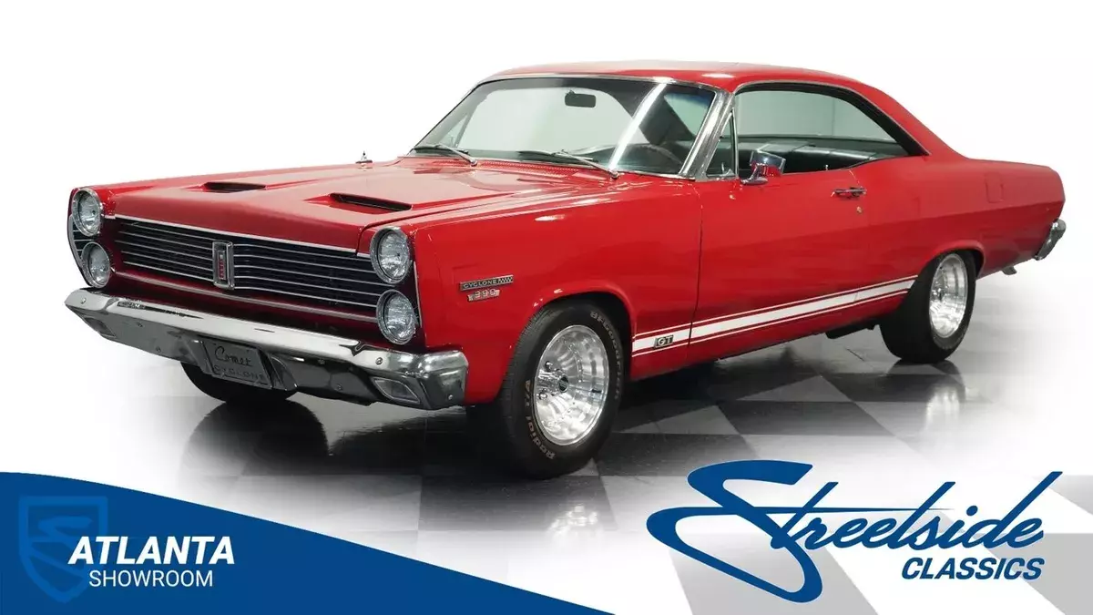 classic vintage chrome comet cyclone gt 428 v8 auto transmission 1967 Mercury Comet Cyclone GT