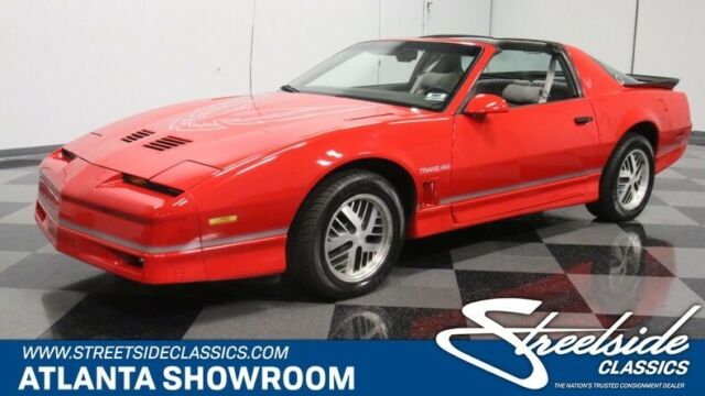 classic vintage chrome firebird trans am 305 v8 auto transmission red 1986 Pontiac Firebird Trans Am