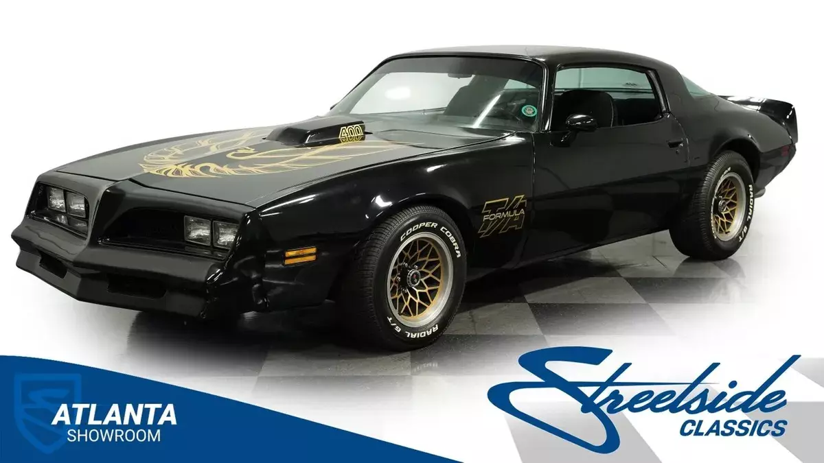 classic vintage chrome firebird trans am 350 v8 4-speed manual transmission 1979 Pontiac Firebird Formula