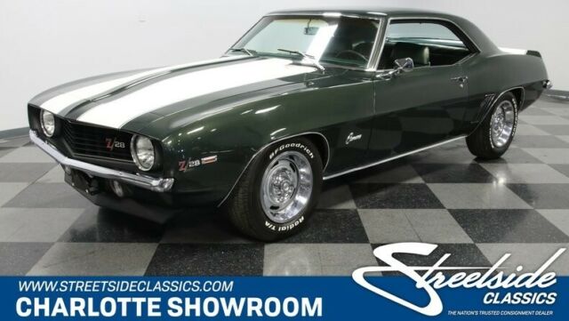 classic vintage chrome first gen chevy sbc MSD Edelbrock Hurst Magnaflow BFG 1969 Chevrolet Camaro Z/28 Tribute