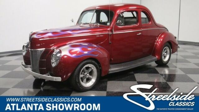 classic vintage chrome fomoco coupe 35 v8 streetrod flames steel 1940 Ford Other Streetrod