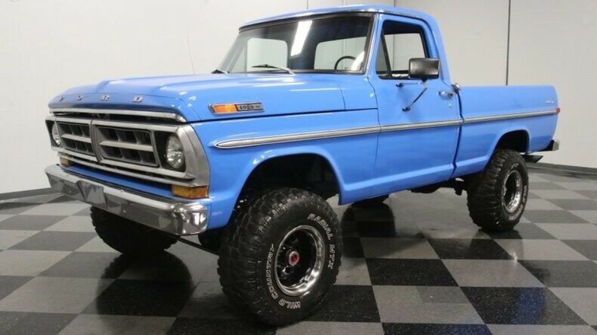 1972 Ford F-100 Custom 4x4 - photo 7