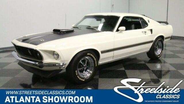 classic vintage chrome fomoco mach 1 cobra jet 428 v8 manual transmission 1969 Ford Mustang Mach 1