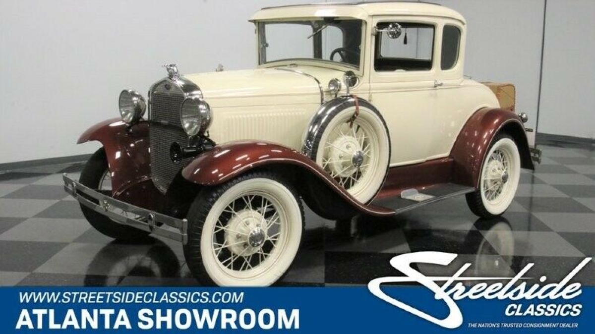 classic vintage chrome fomoco model a rumble seat coupe 201 4 cylinder manual ta 1930 Ford Model A Rumble Seat Coupe