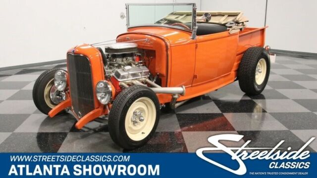 classic vintage chrome fomoco steel body pick-up 327 v8 auto transmission 1930 Ford Other Pickups --