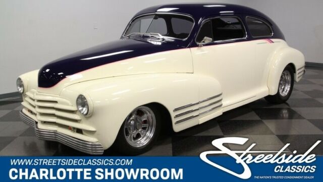 classic vintage chrome fuel injection dual exhaust late model seating 1947 Chevrolet Other Aerosedan
