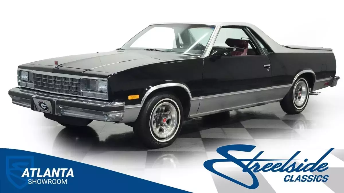 classic vintage chrome gmc 305 v8 auto transmission caballero 1986 GMC Caballero