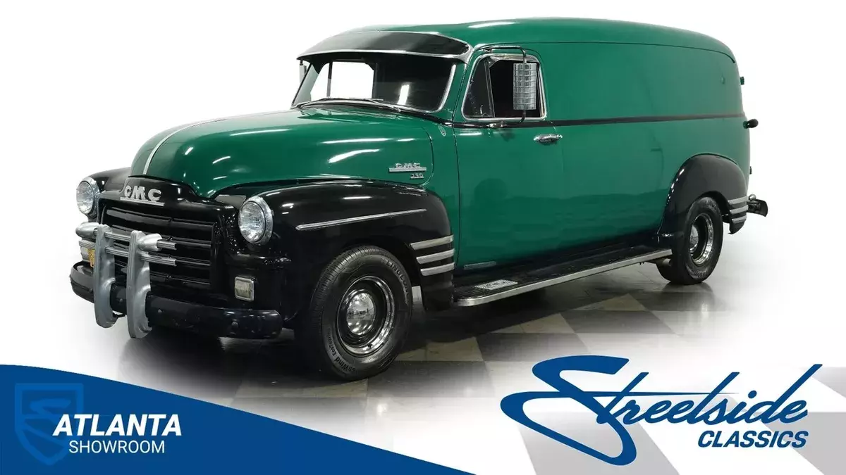 classic vintage chrome gmc delivery 305 v8 auto transmission 1954 GMC Panel Delivery 1 Ton
