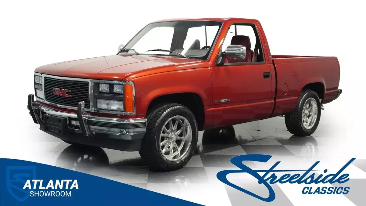 classic vintage chrome gmc sierra ls2 v8 restomod auto transmission 1989 GMC Sierra 1500 LS2 Restomod