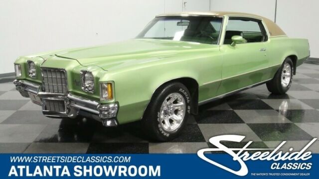classic vintage chrome grand prix model j 400 v8 auto trans green 1972 Pontiac Grand Prix Model J