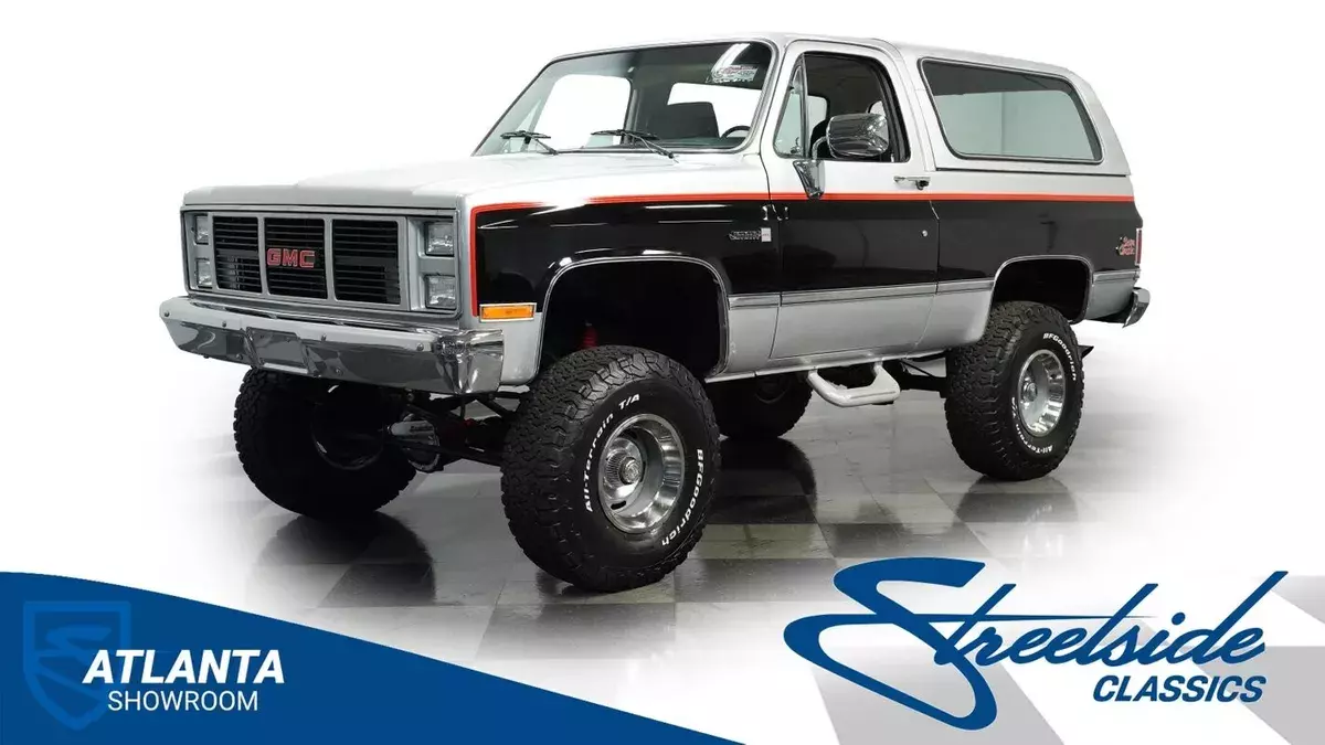 classic vintage chrome jimmy sierra 350 v8 auto transmission 4x4 1985 GMC Jimmy Sierra Classic 4x4