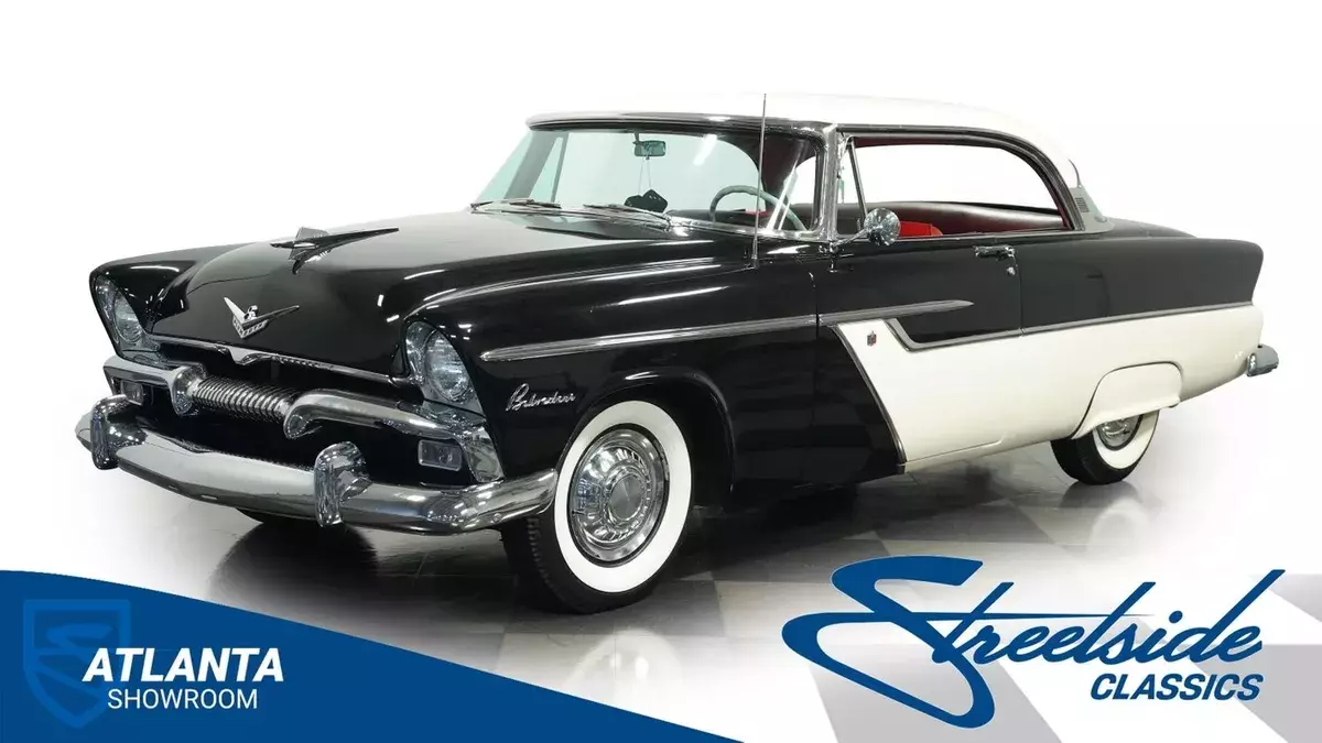 classic vintage chrome mopar 259 v8 auto transmission belvedere 1955 Plymouth Belvedere