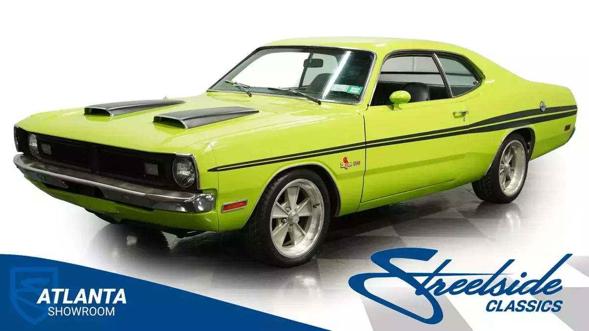 classic vintage chrome mopar dart demon 340 v8 auto transmission 1971 Dodge Dart Demon 340