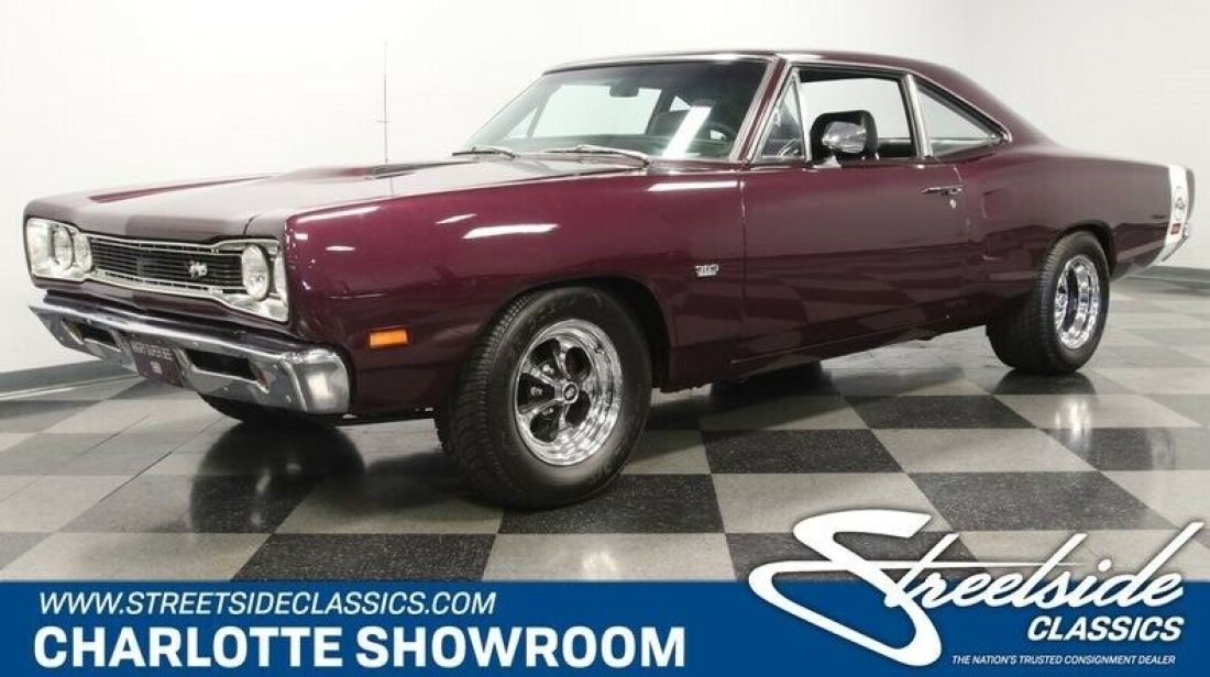 classic vintage chrome MOPAR muscle car automatic Keystone wheels 1969 Dodge Other