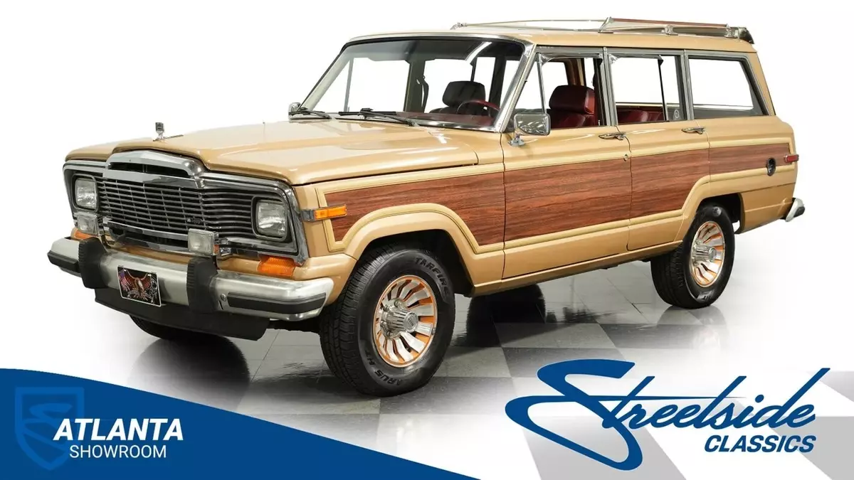 classic vintage chrome mopar wagoneer 360 v8 auto transmission 1985 Jeep Wagoneer
