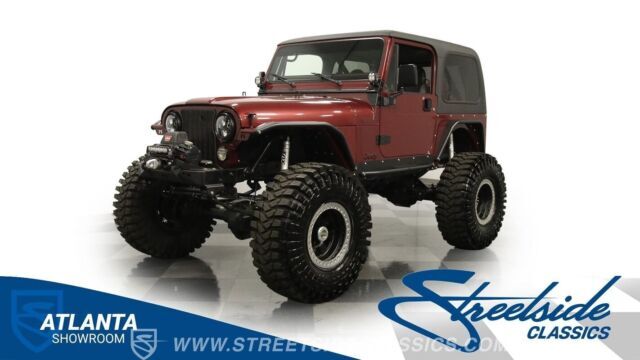 classic vintage chrome mopar wrangler 4x4 383 stroker v8 auto transmission 1988 Jeep Wrangler Sport 4x4