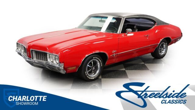 classic vintage chrome muscle car hardtop coupe small block automatic transmissi 1970 Oldsmobile Cutlass S