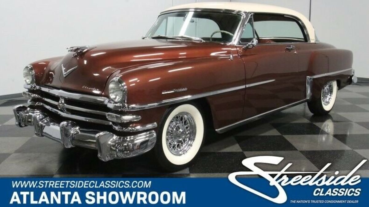 classic vintage chrome new yorker newport 331 firepower v8 3-speed auto 1953 Chrysler New Yorker Newport