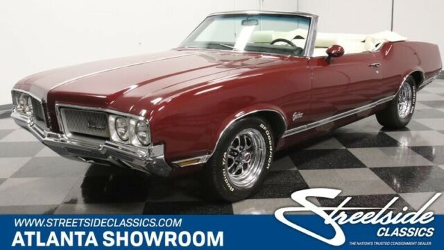 classic vintage chrome olds supreme convertible 350 v8 auto transmission 1970 Oldsmobile Cutlass Supreme Convertible
