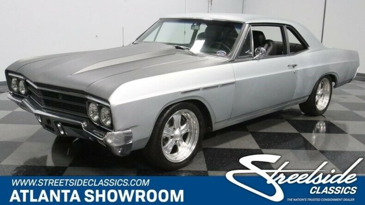 classic vintage chrome restomod merlin 540 v8 5-speed manual matte silver 1966 Buick Other Restomod
