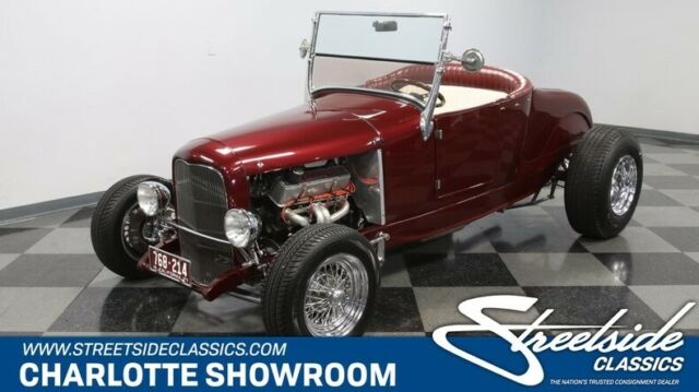 classic vintage chrome restored wire wheels headers Holley Grant FoMoCo 1927 Ford Other Roadster