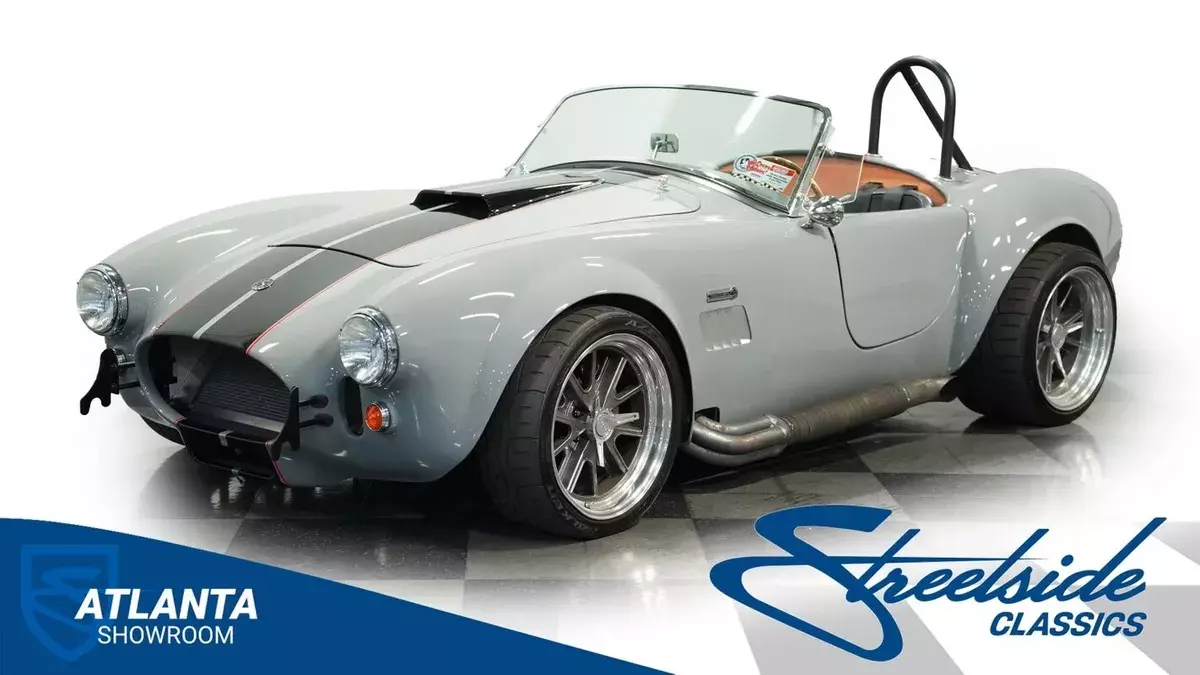 classic vintage chrome shelby factory five cobra 302 v8 manual transmission 1965 Shelby Cobra Factory Five