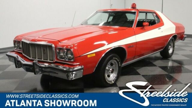 classic vintage chrome starsky and hutch fomoco tv car gran torino red white str 1976 Ford Torino Starsky and Hutch
