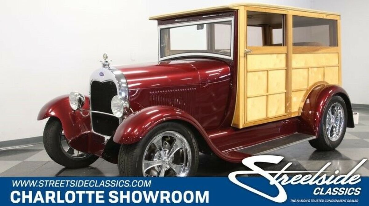 classic vintage chrome street hot rod Ridler Dolphin Vintage Air Holley 1929 Ford Other