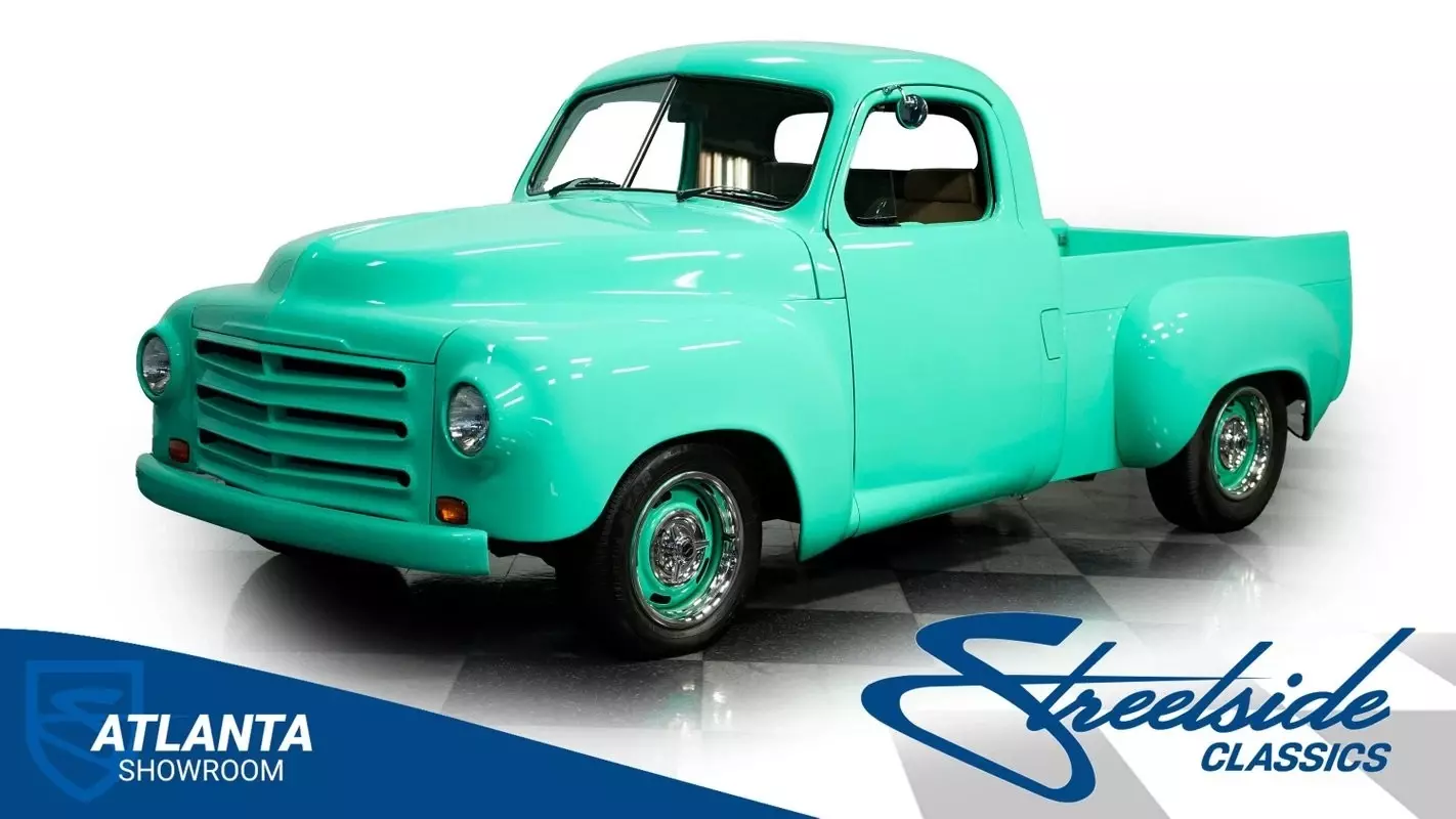 classic vintage chrome studebaker 350 v8 auto transmission pickup 1948 Studebaker Pickup