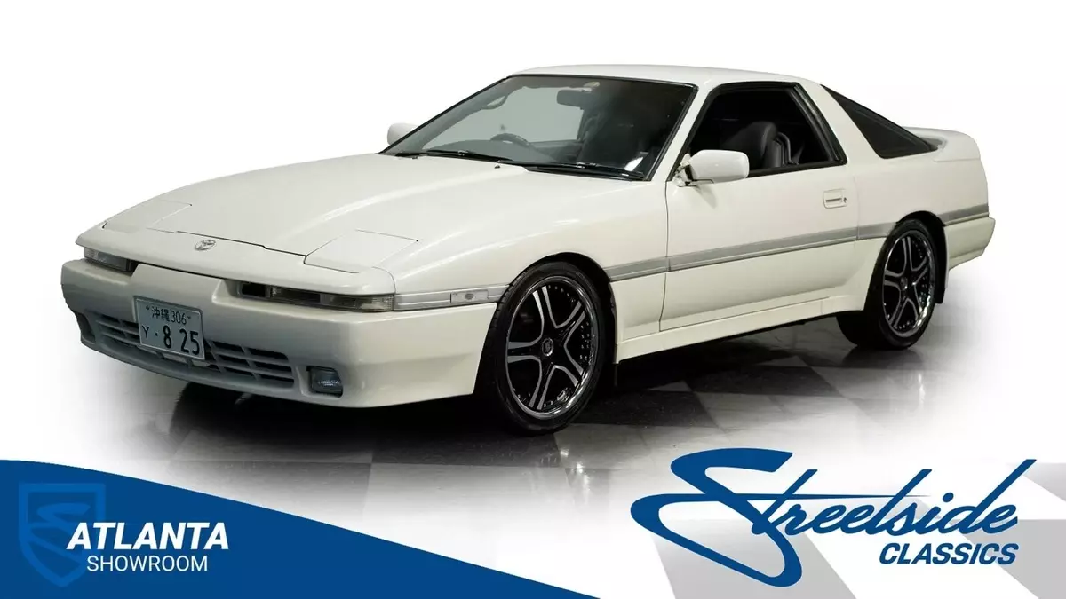classic vintage chrome supra twin turbo 2.5 liter inline 6 auto transmission 1991 Toyota Supra Twin Turbo