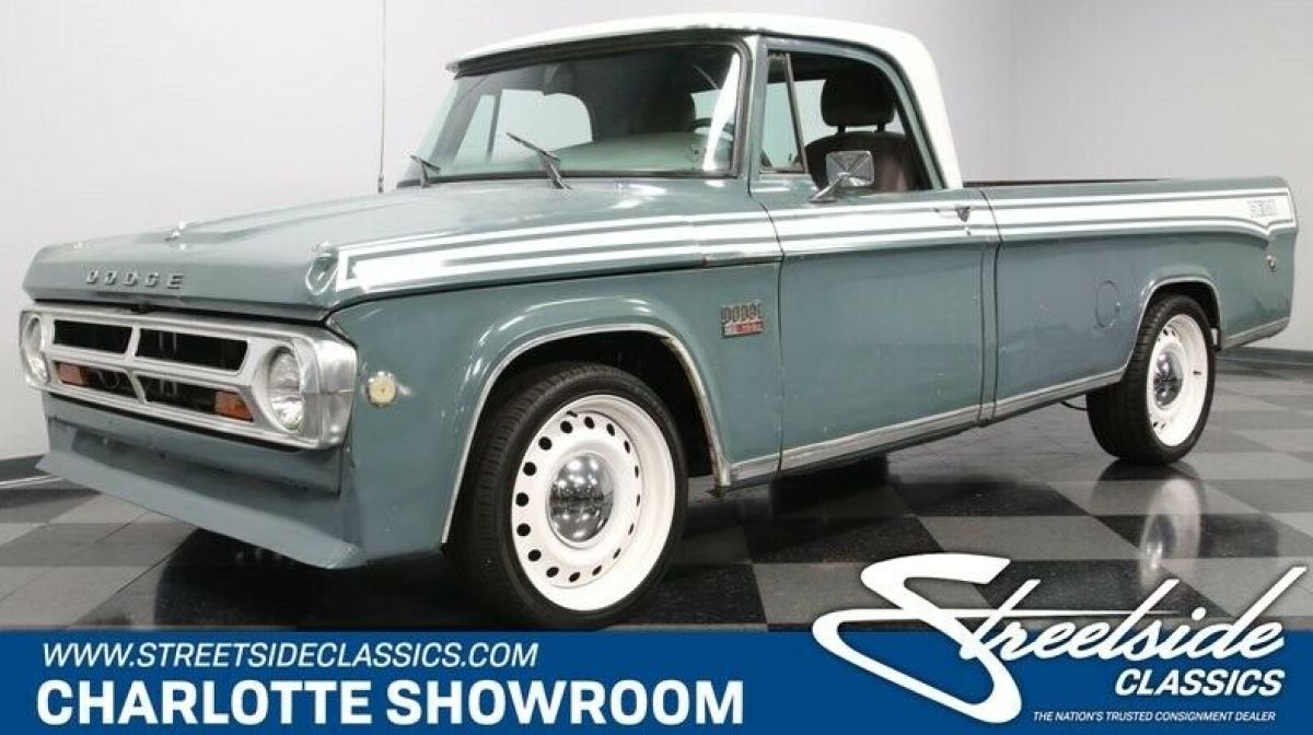 classic vintage chrome swap fuel injection late model long bed truck MOPAR 1971 Dodge Other Pickups Hemi Restomod