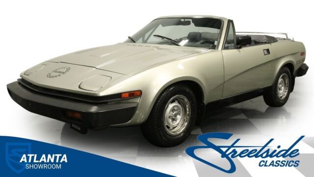 classic vintage chrome tr7 2.0 liter inline 4 5-speed manual transmission 1980 Triumph TR7 30th Anniversary Edition
