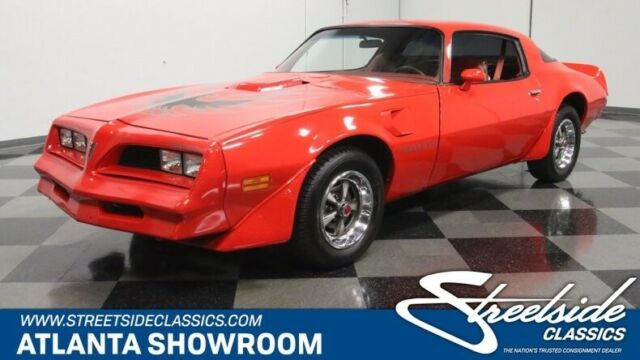 classic vintage chrome trans am firebird 400 v8 auto trans red 1977 Pontiac Firebird Trans Am Tribute
