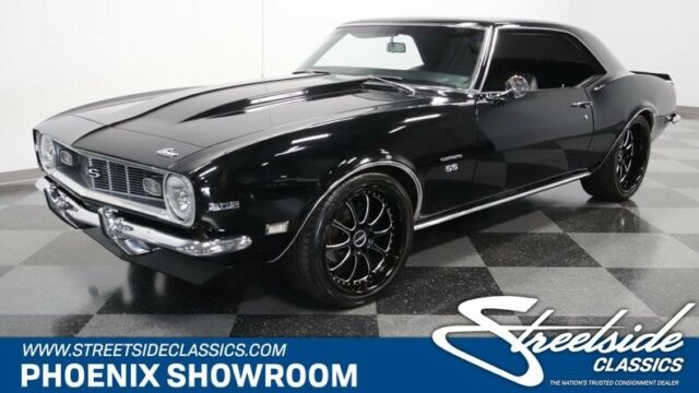 Classic Vintage Collector Chevy Restored Resto BBC V8 Auto Black Holley Midnight 1968 Chevrolet Camaro Restomod