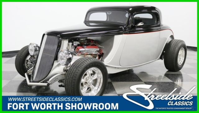 classic vintage ford 350 v8 auto air black rod 1933 Coupe Used Automatic 1933 Ford 3-Window Coupe