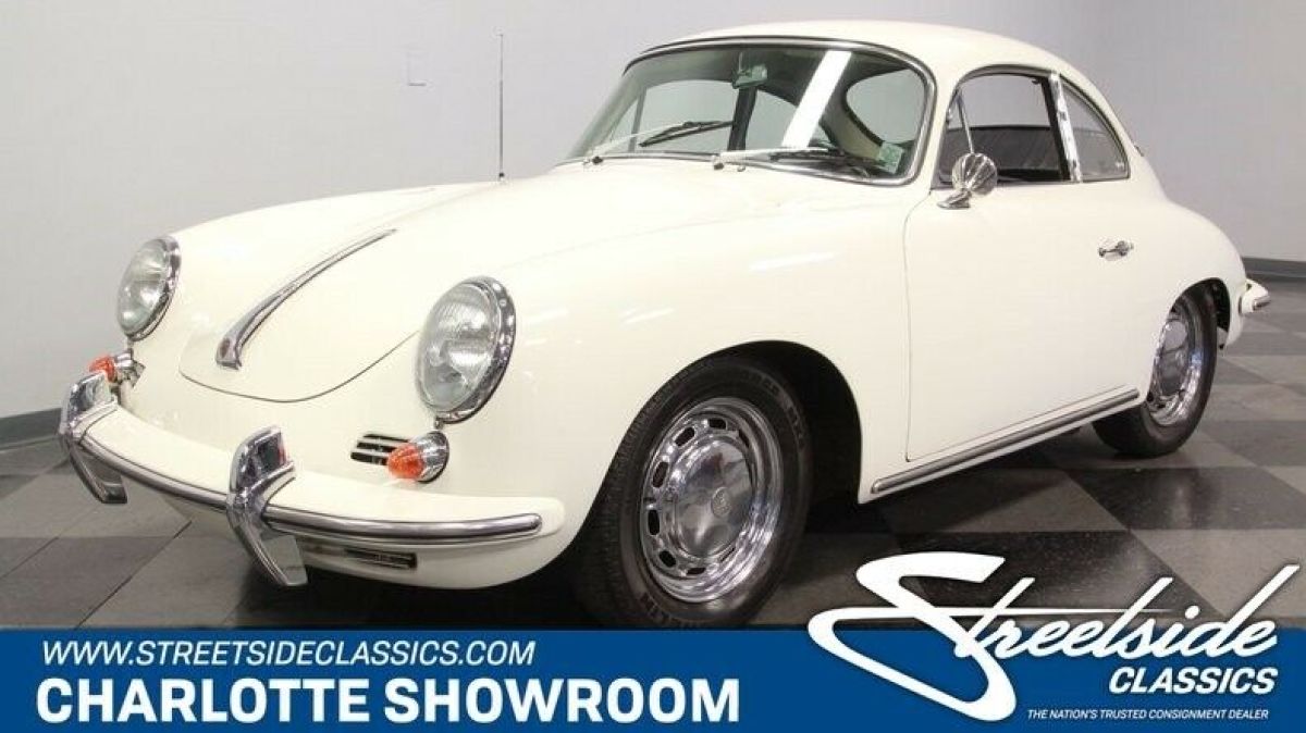 classic vintage German sports car coupe manual transmission 1964 Porsche 356 SC