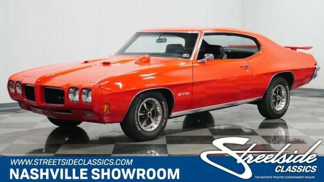Classic vintage GTO numbers matching 400 engine 1970 Pontiac GTO