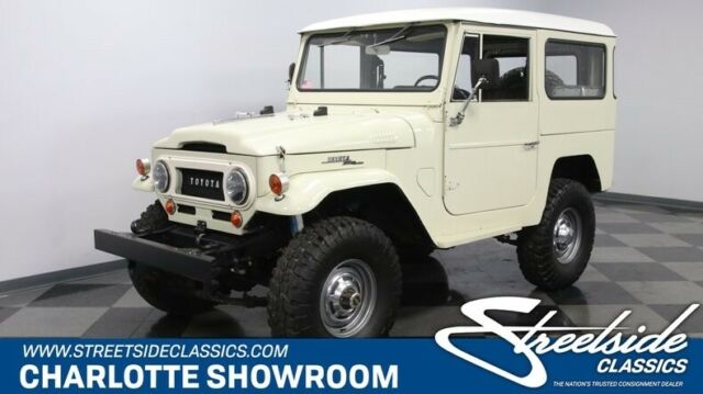 classic vintage off road sbc swap 4 speed automatic vinyl interior 1969 Toyota FJ Cruiser Land Cruiser